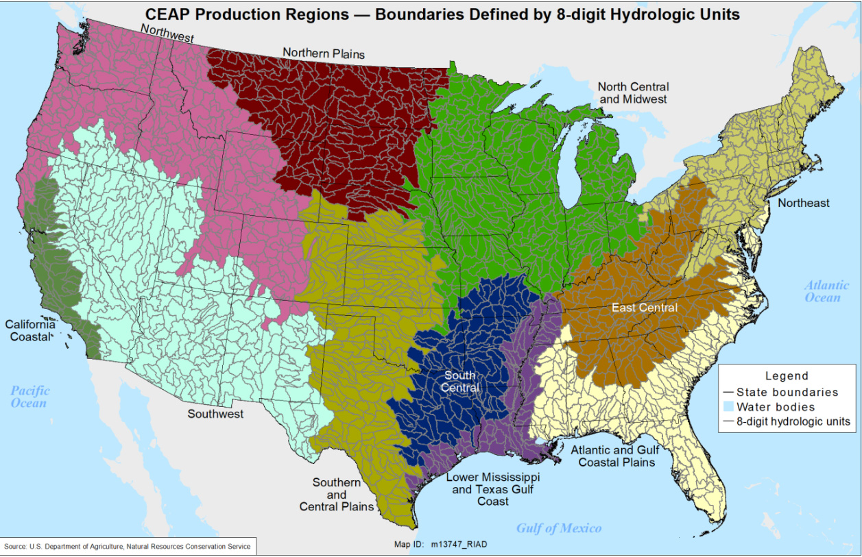 Map of the United States