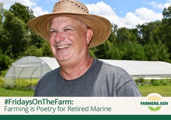  This week, meet Fredie Manes, retired Marine and self-proclaimed “market gardener.” 