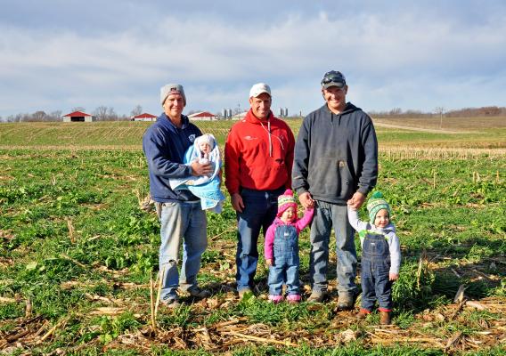The Prevo brothers, a fifth-generation farm family in Iowa, are investing in soil health and seeing record yields because of it. 