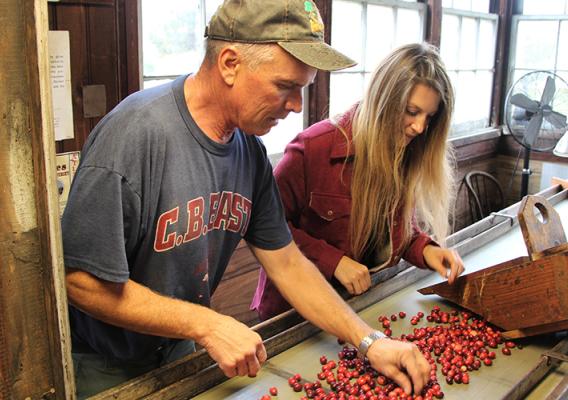 meet Tom Gerber, a fourth-generation farmer and owner of Quoexin Cranberry Company in Medford, New Jersey. 