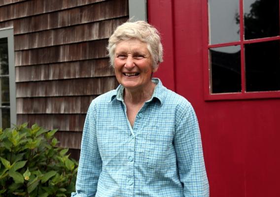Martha Neale of Windmist Farm in Rhode Island.